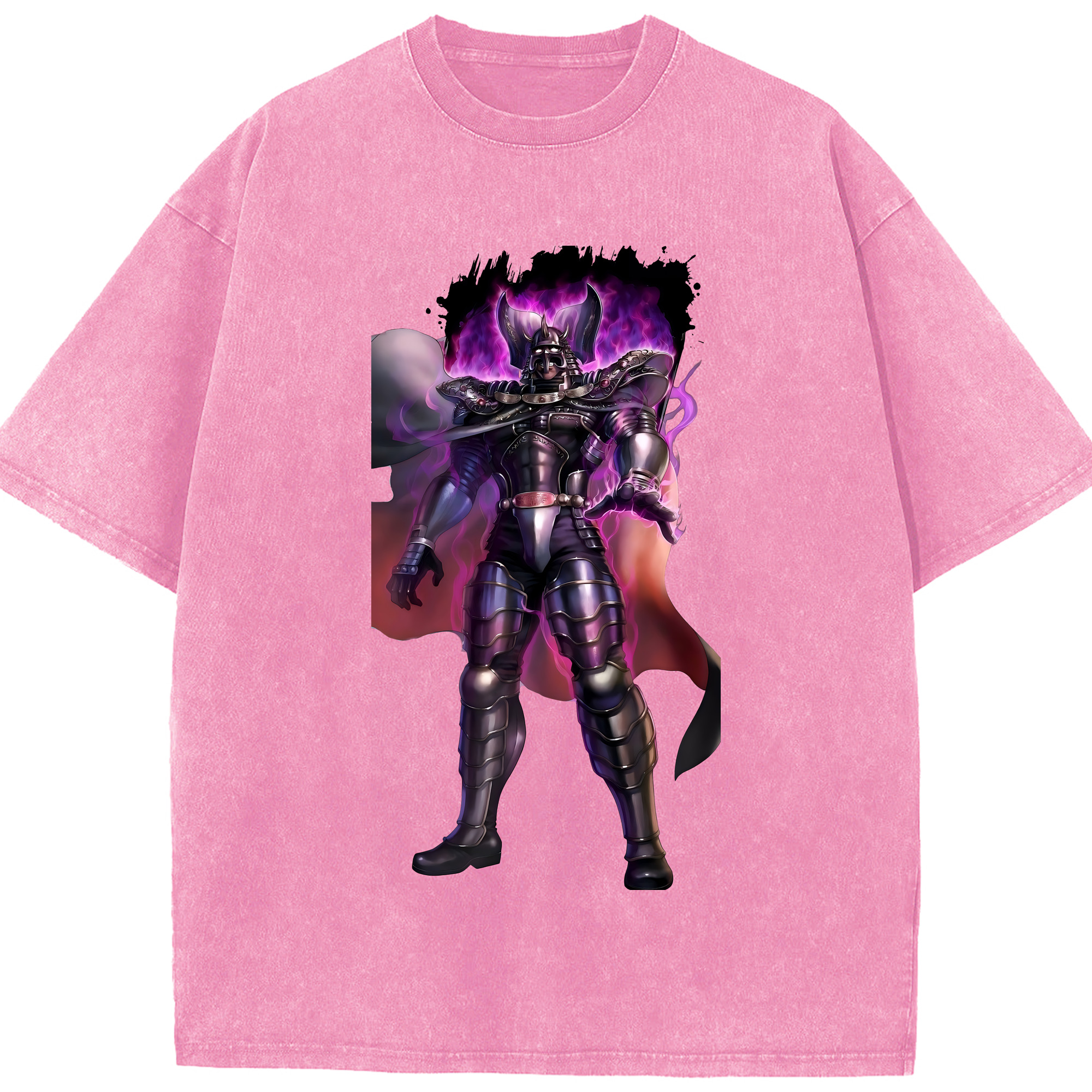（画像用） 北斗の拳 Fist of the North Star 綿100% ヴィンテージ風 半袖Tシャツ（フロントプリント）